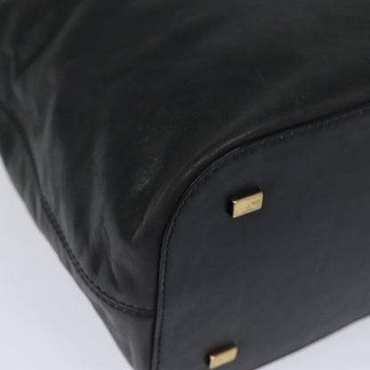 Celine Handbag Leather, BLACK, LEATHER, Handbag