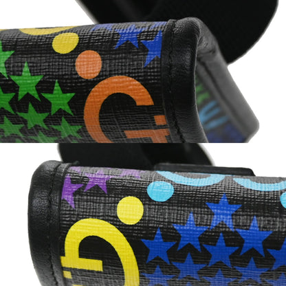 Gucci Sac bandoulière psychédélique Canvas Leather, BLACK, CANVAS, Shoulder bag