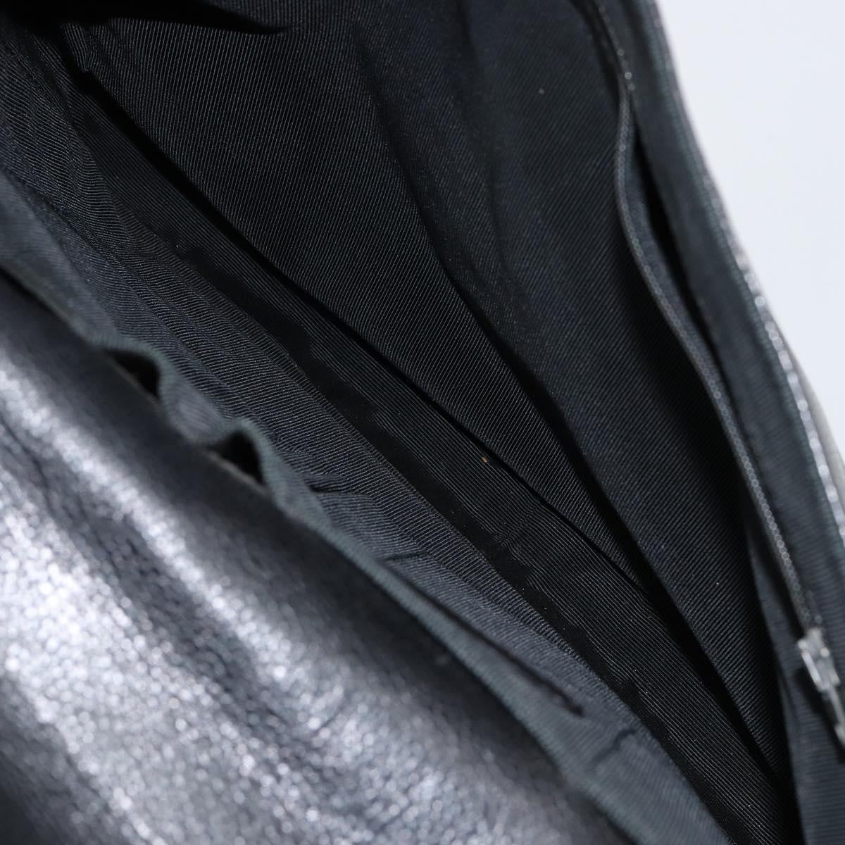 Chanel Vintage Lock Briefcase Caviar, BLACK, LEATHER, Briefcase