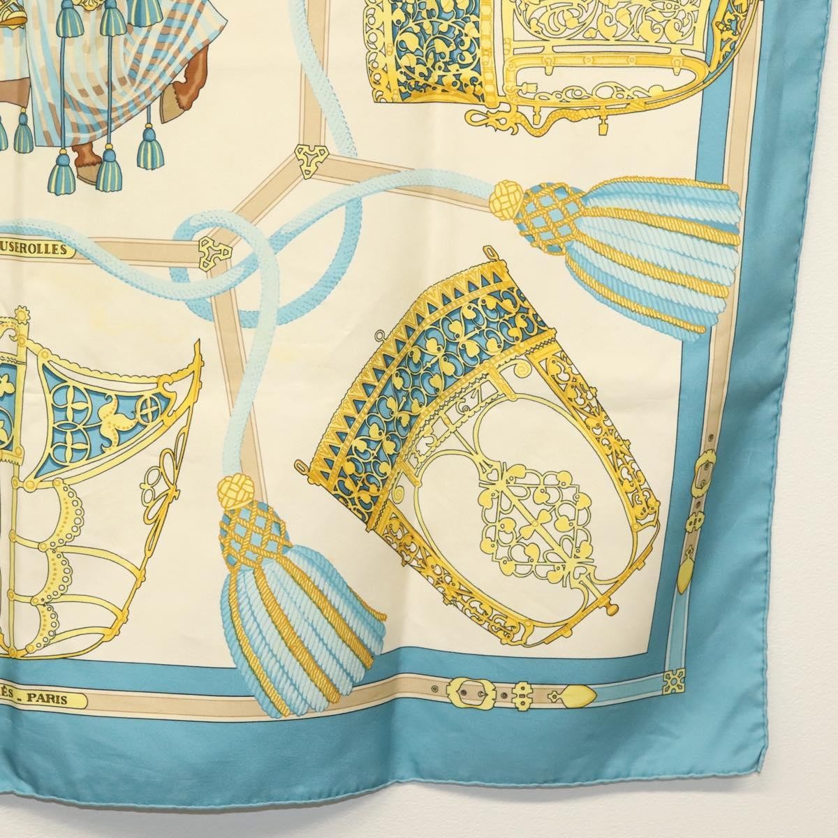 Hermes Carré 90 Silk multicolor, BLUE, SILK, Scarve & shawl