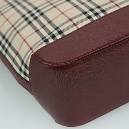 Burberry Nova Check Tote canvas check pattern, BEIGE, CANVAS, Tote bag