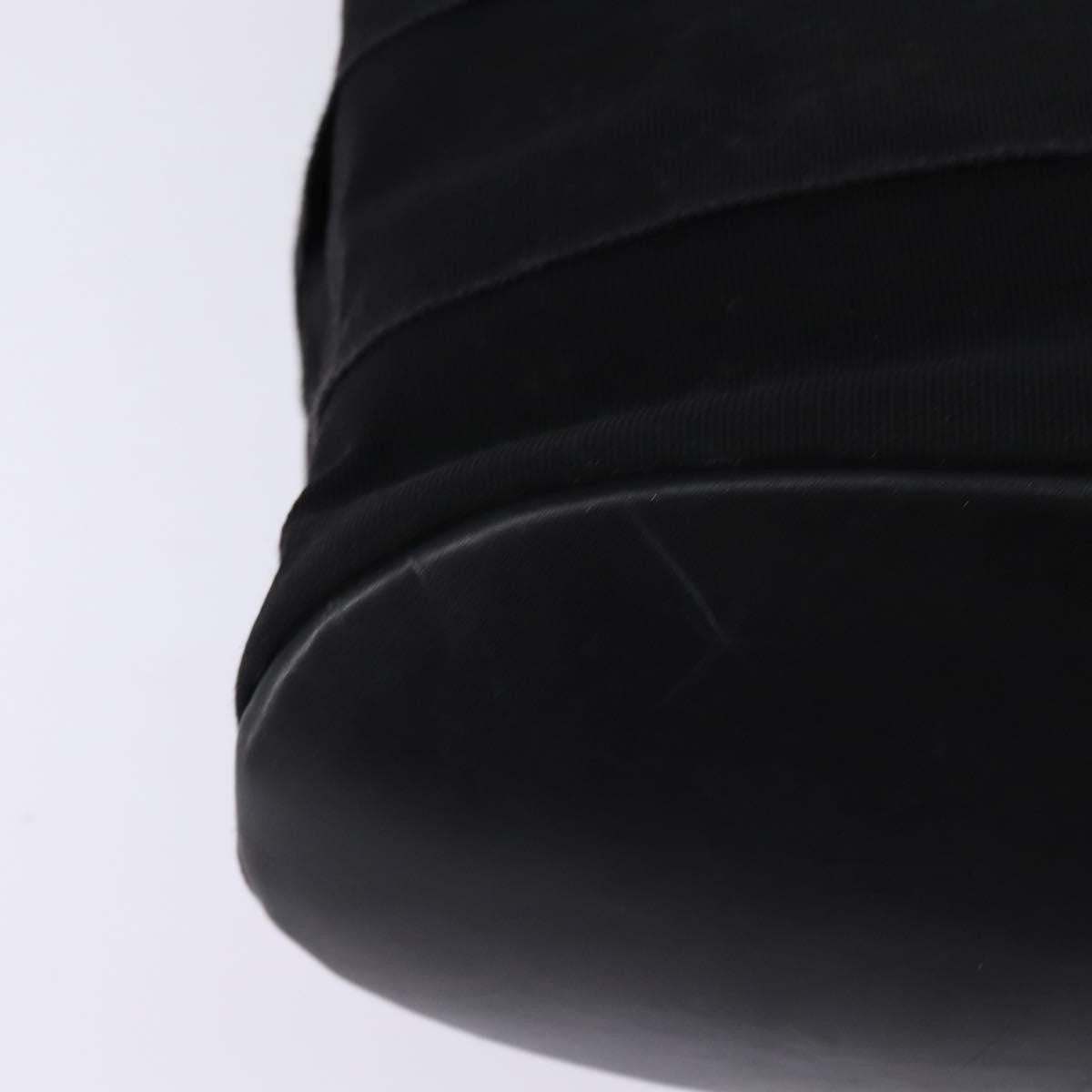 Salvatore Ferragamo Vala Shoulder Bag Canvas, BLACK, CANVAS, Shoulder bag