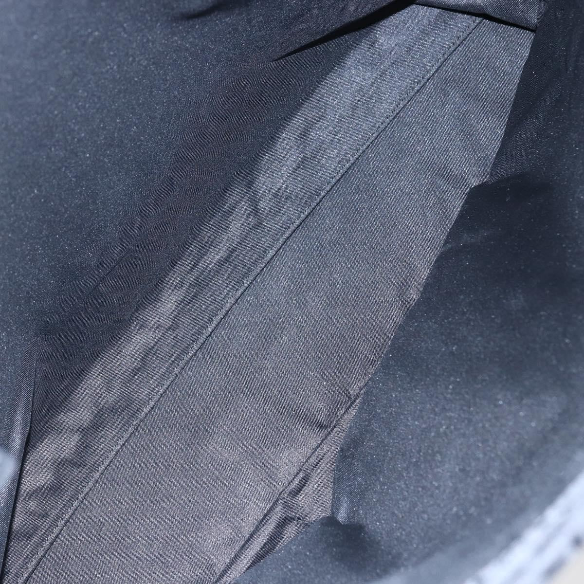 Gucci Vintage Bamboo Handle Tote GG Nylon, BLACK, NYLON, Tote bag