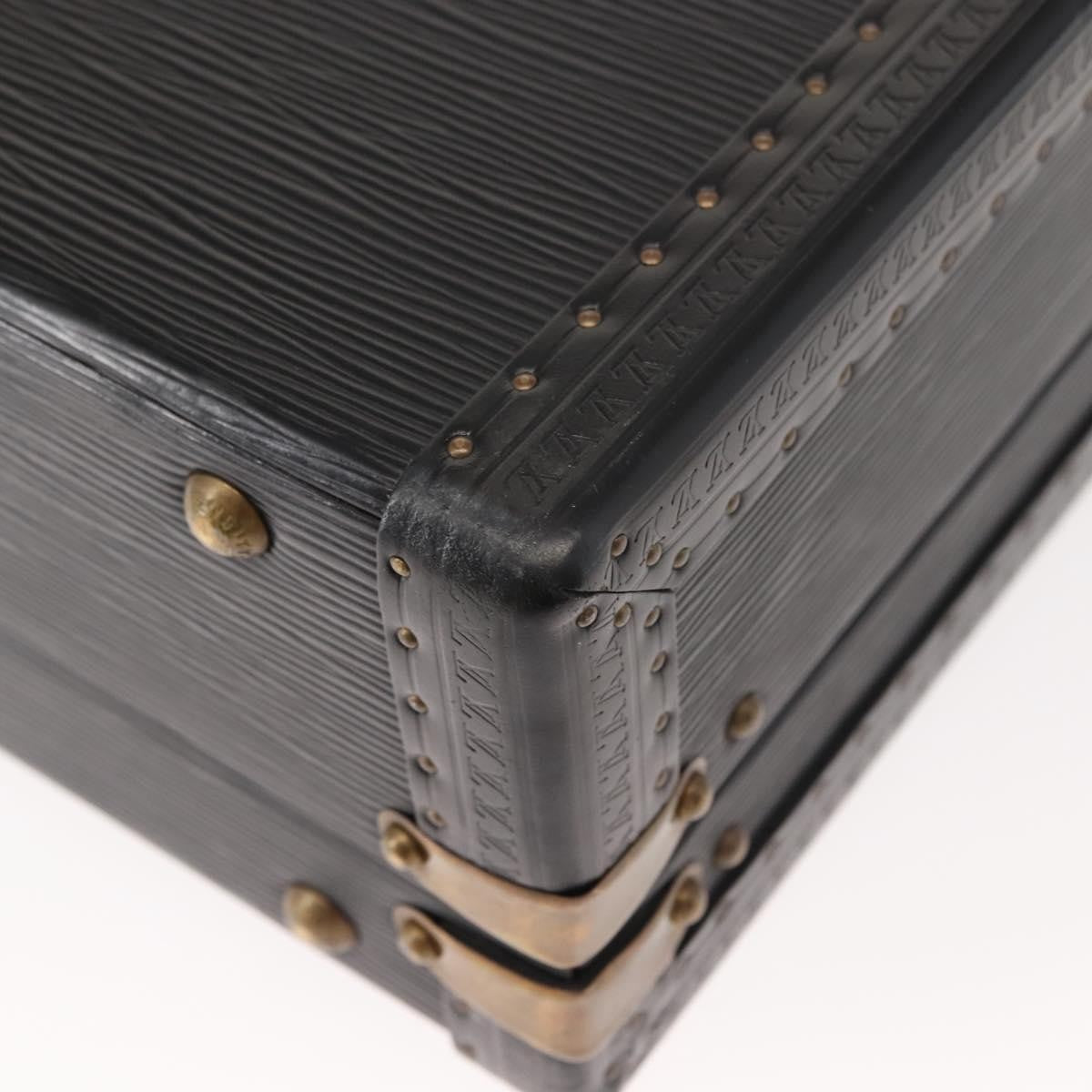 Louis Vuitton President Classeur Briefcase Epi Leather, BLACK, LEATHER, Briefcase