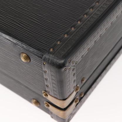 Louis Vuitton President Classeur Briefcase Epi Leather, BLACK, LEATHER, Briefcase