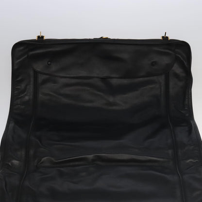 Loewe Anagram handbag Leather, BLACK, LEATHER, Travel bag
