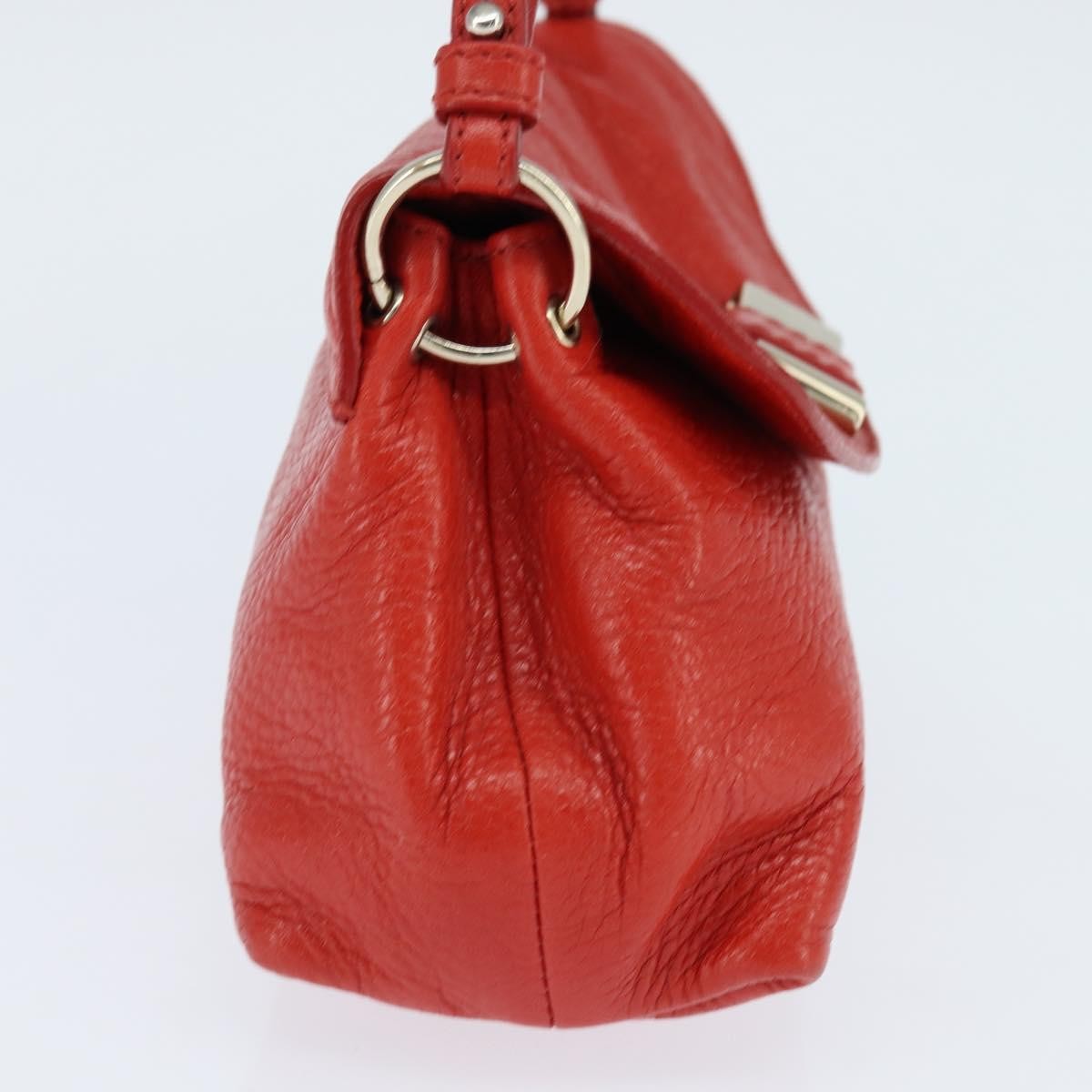 Chloe Lily Shoulder bag Leather, RED, LEATHER, Shoulder bag