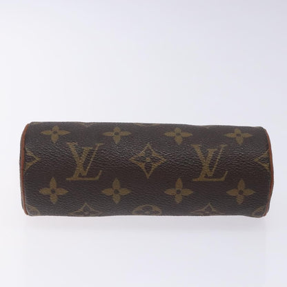 Louis Vuitton Papillon Pochette Monogram Canvas, BROWN, CANVAS, Clutche & pouche