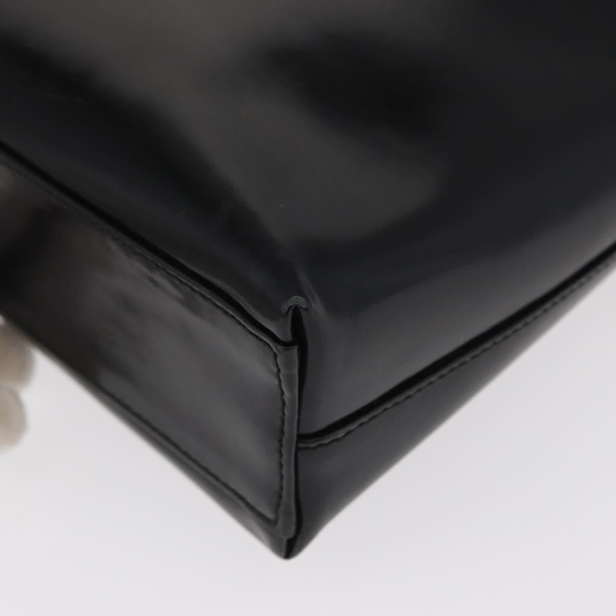 Salvatore Ferragamo Gancini Shoulder Bag Leather, BLACK, LEATHER, Shoulder bag