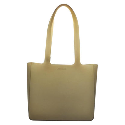 Chanel Tote Terry Cloth, KHAKI, RUBBER, Tote bag