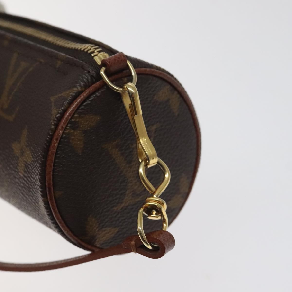 Louis Vuitton Papillon Pochette Monogram Canvas, BROWN, CANVAS, Handbag