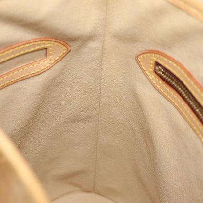 Louis Vuitton Bucket Bag Leather, BEIGE, LEATHER, Handbag