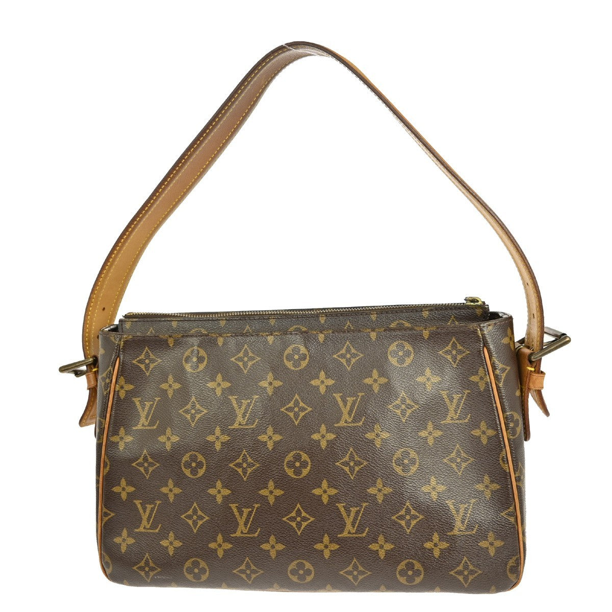 Louis Vuitton Viva Cite Handbag Monogram Canvas, BROWN, CANVAS, Handbag