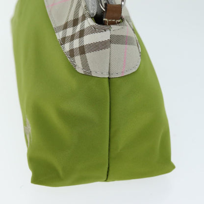 Burberry Nova check Pochette Nylon, GREEN, NYLON, Clutche & pouche