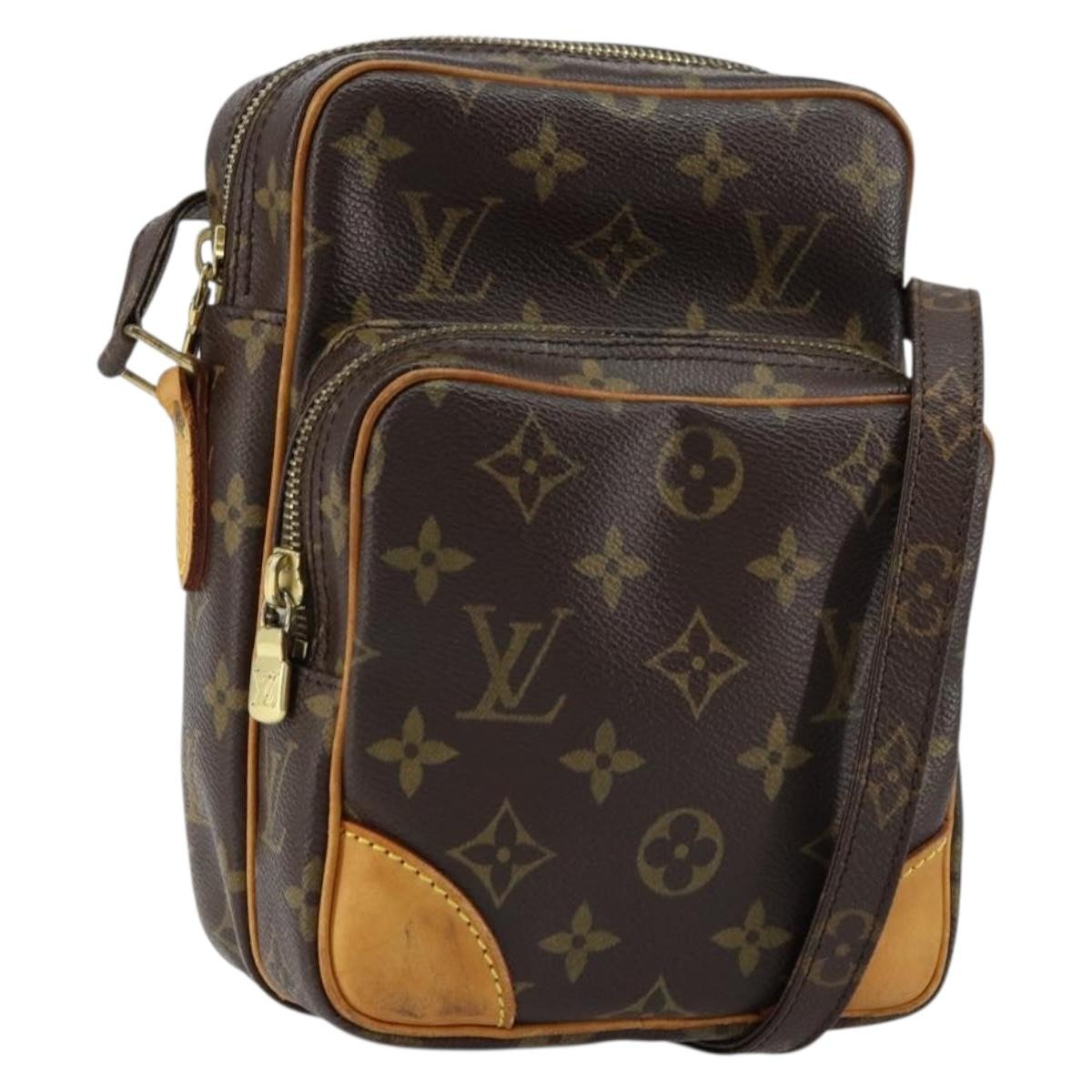 Louis Vuitton Amazone Bag Monogram Canvas, BROWN, CANVAS, Clutche & pouche