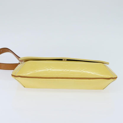 Louis Vuitton Thompson Street Handbag Monogram Vernis, YELLOW, PATENT_LEATHER, Shoulder bag