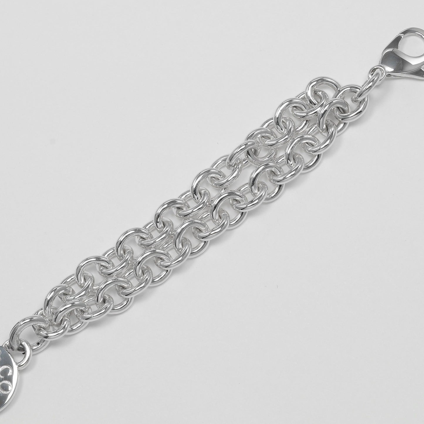 Tiffany & Co. 1837 Round tag bracelet Silver 925, SILVER, SILVER, Bracelet