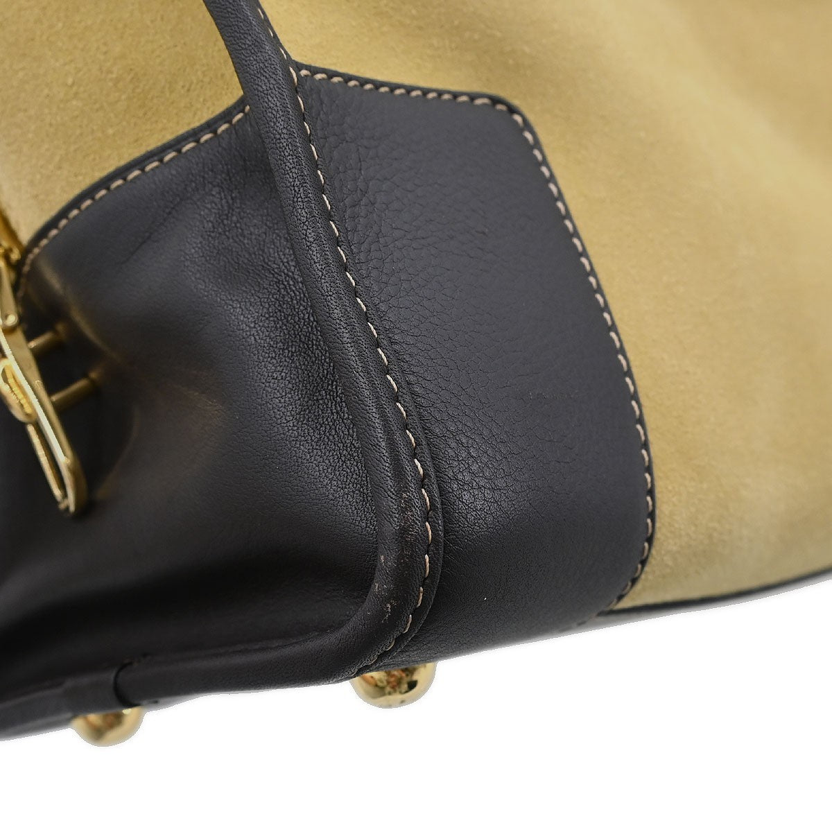 Loewe Amazona Bag Suede, BEIGE, SUEDE, Handbag