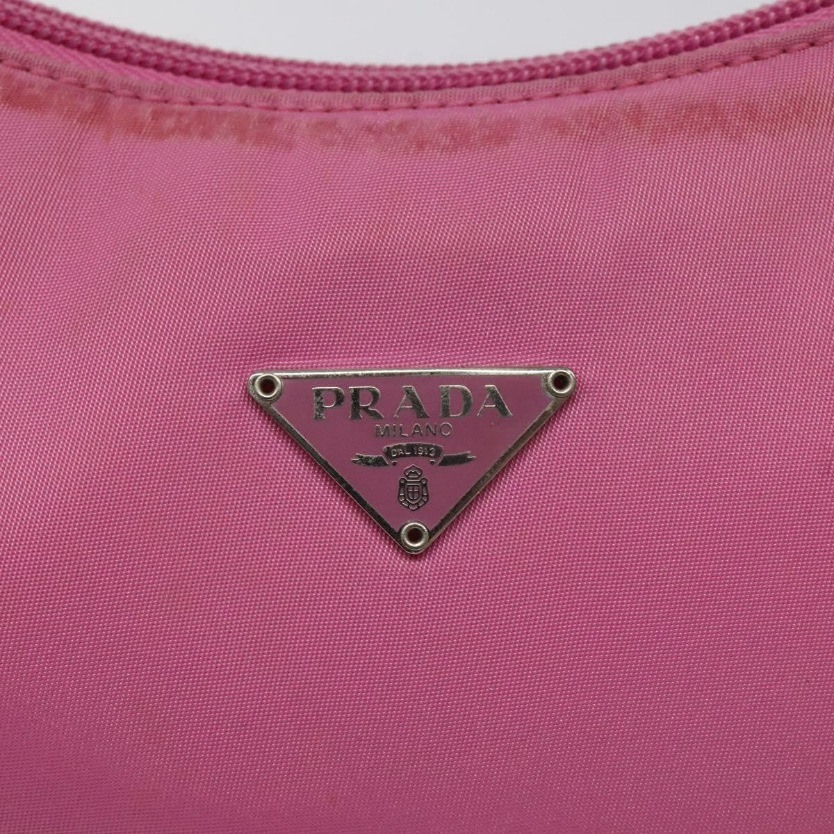 Prada Hobo Tessuto, PINK, NYLON, Clutche & pouche