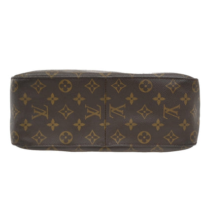 Louis Vuitton Looping Handbag Monogram Canvas, BROWN, CANVAS, Shoulder bag