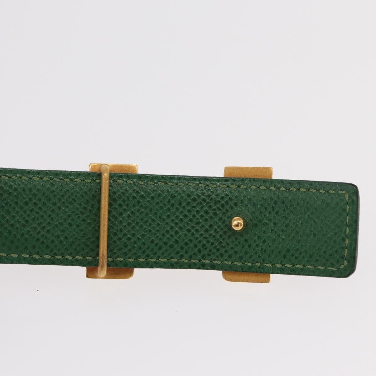 Hermes Constance Belt Leather, RED, LEATHER, Belts
