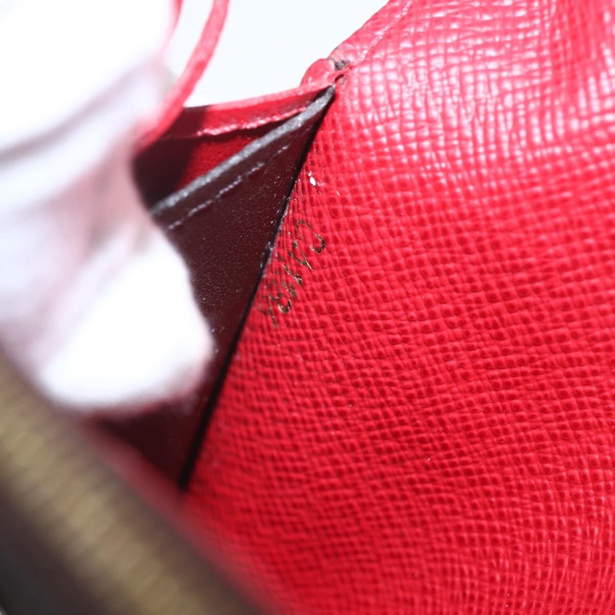 Louis Vuitton Emilie Wallet Damier, BROWN, CANVAS, Wallets