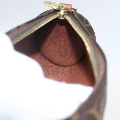 Louis Vuitton Papillon Pochette Monogram Canvas, BROWN, CANVAS, Clutche & pouche