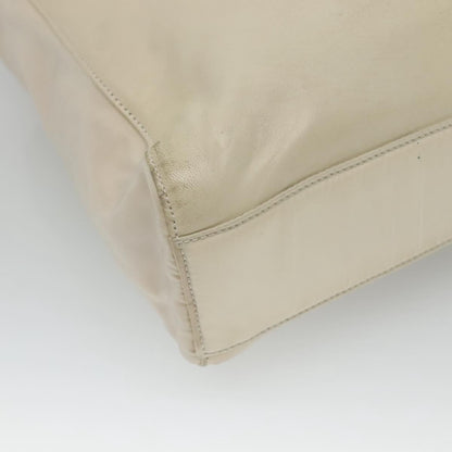 Prada Vintage Shoulder Bag Tessuto, BEIGE, NYLON, Shoulder bag