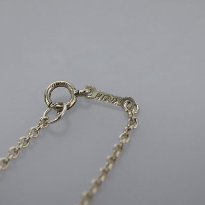 Tiffany & Co. Elsa Peretti Open Heart Pendant Necklace Sterling Silver, SILVER, SILVER, Necklace