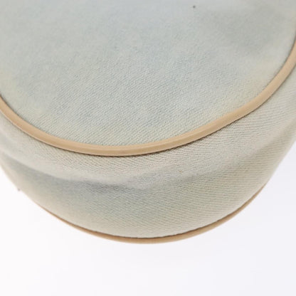 Christian Dior Vintage Saddle Bag Denim, BLUE, DENIM_JEANS, Shoulder bag