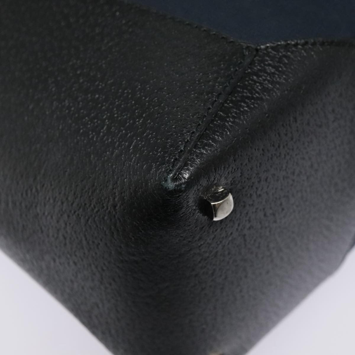 Salvatore Ferragamo Gancini Tote Gancini Canvas, NAVY, CANVAS, Tote bag