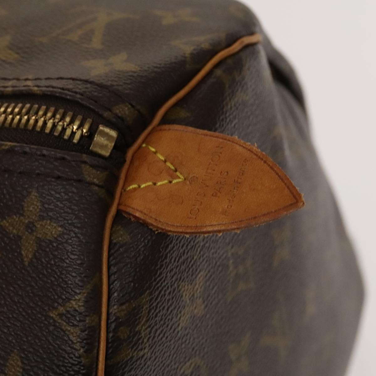 Louis Vuitton Keepall Bag Monogram Canvas, BROWN, CANVAS, Travel bag