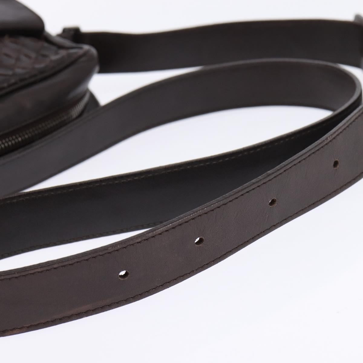 Bottega Veneta Front Pocket Messenger Bag Intrecciato Nappa, BROWN, LEATHER, Crossbody bag