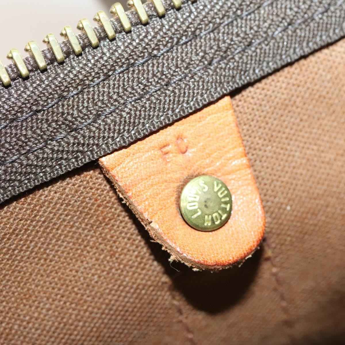 Louis Vuitton Keepall Bag Monogram Canvas, BROWN, CANVAS, Travel bag