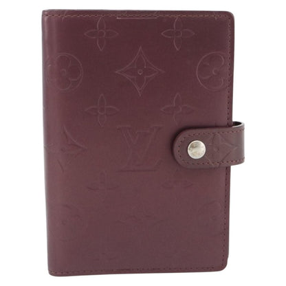 Louis Vuitton Agenda Cover Monogram Canvas, Purple, Canvas, Clutch