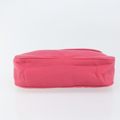 Prada Pochette Shoulder Bag Tessuto, PINK, NYLON, Clutche & pouche