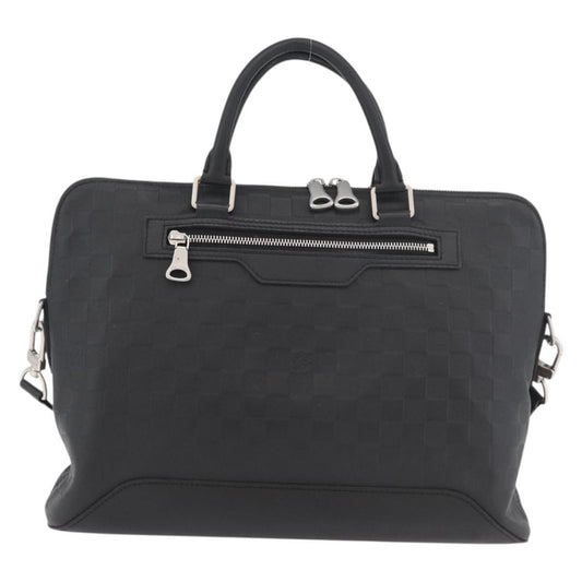 Louis Vuitton Avenue Soft Briefcase Damier Infini Leather, Black, Leather, Briefcase