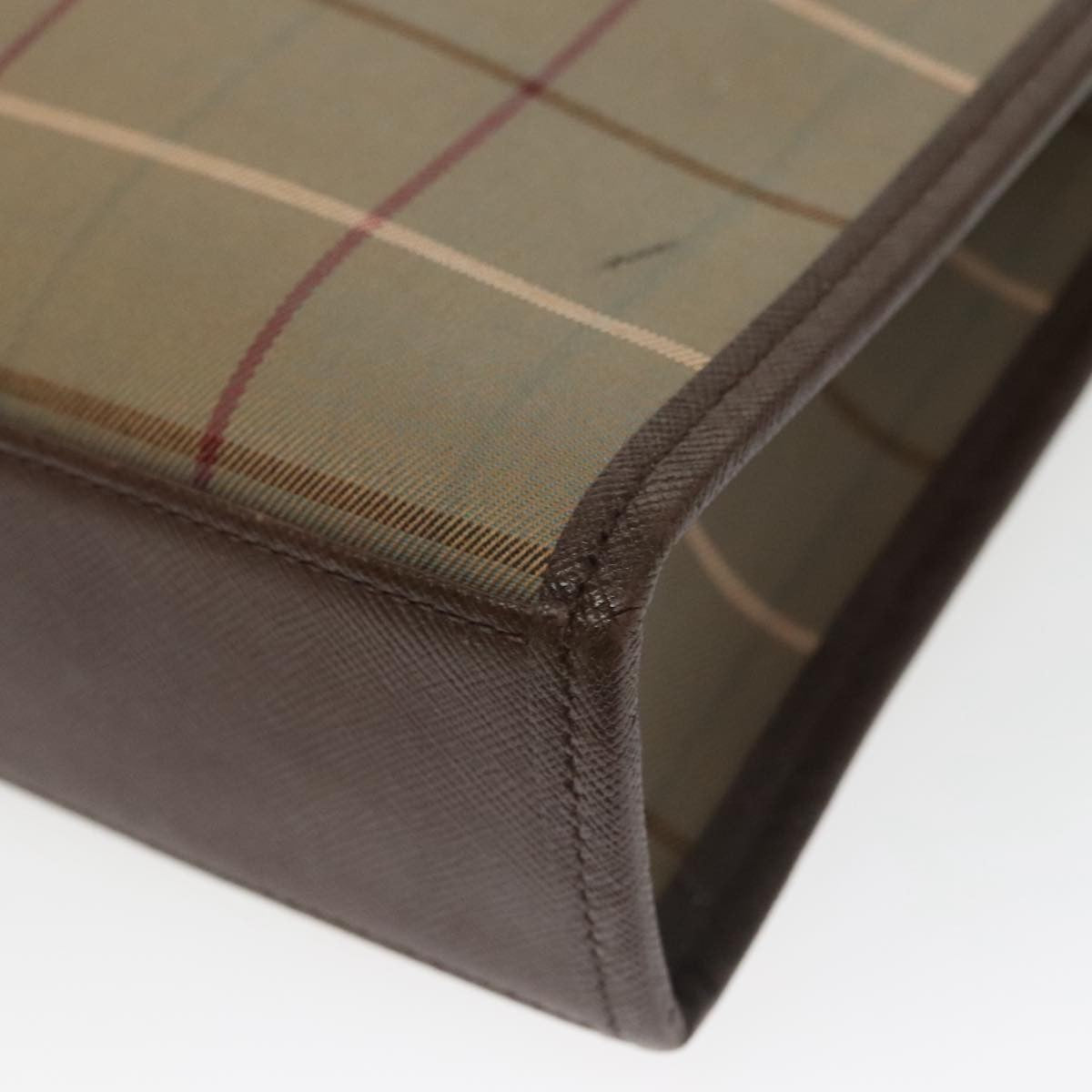 Burberry Nova check Pochette Canvas, BEIGE, CANVAS, Clutche & pouche