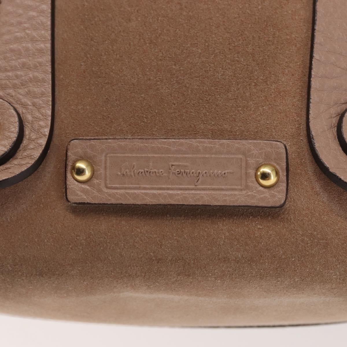 Salvatore Ferragamo Gancini Tote Leather, PINK, LEATHER, Tote bag