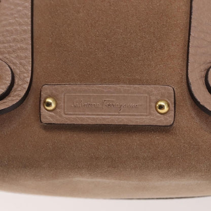 Salvatore Ferragamo Gancini Tote Leather, PINK, LEATHER, Tote bag