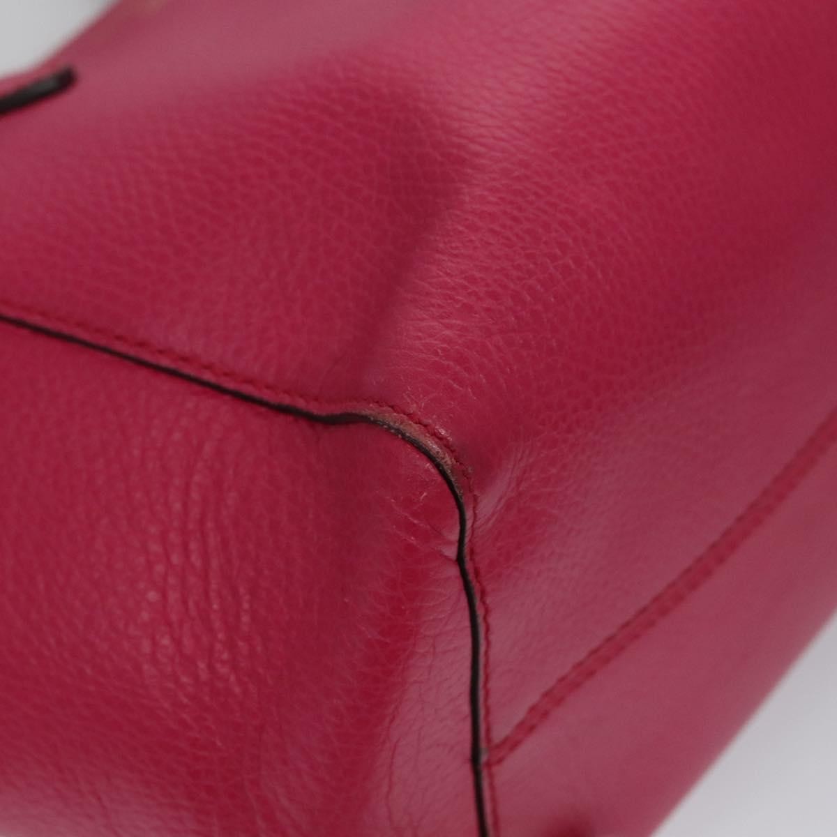 Gucci Swing Tote Leather, PINK, LEATHER, Tote bag