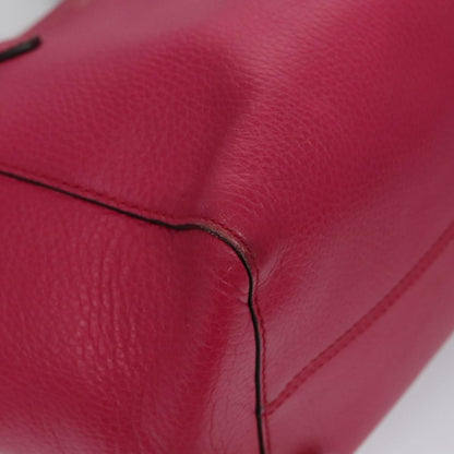 Gucci Swing Tote Leather, PINK, LEATHER, Tote bag