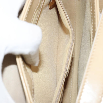 Gucci Vintage Shoulder Bag Patent leather, BEIGE, PATENT_LEATHER, Shoulder bag