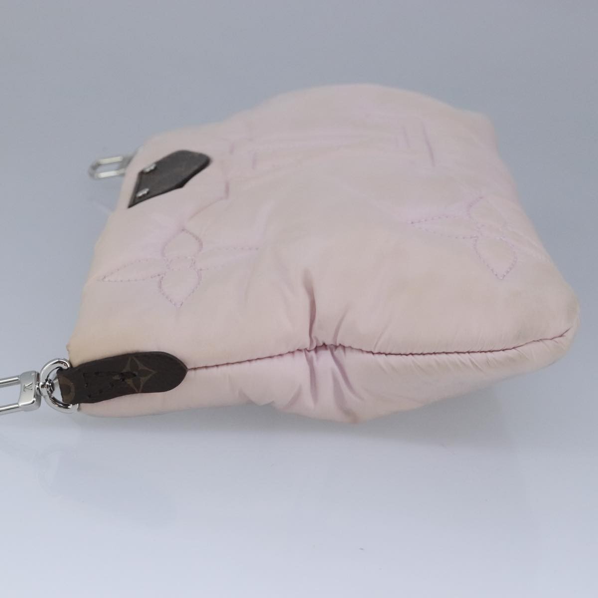 Louis Vuitton Maxi Multi Pochette Accessoires Monogram Quilted Econyl Nylon, PINK, NYLON, Clutche & pouche
