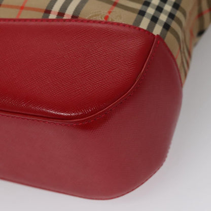 Burberry Nova Check Handbag Nova Check Canvas, BEIGE, CANVAS, Handbag