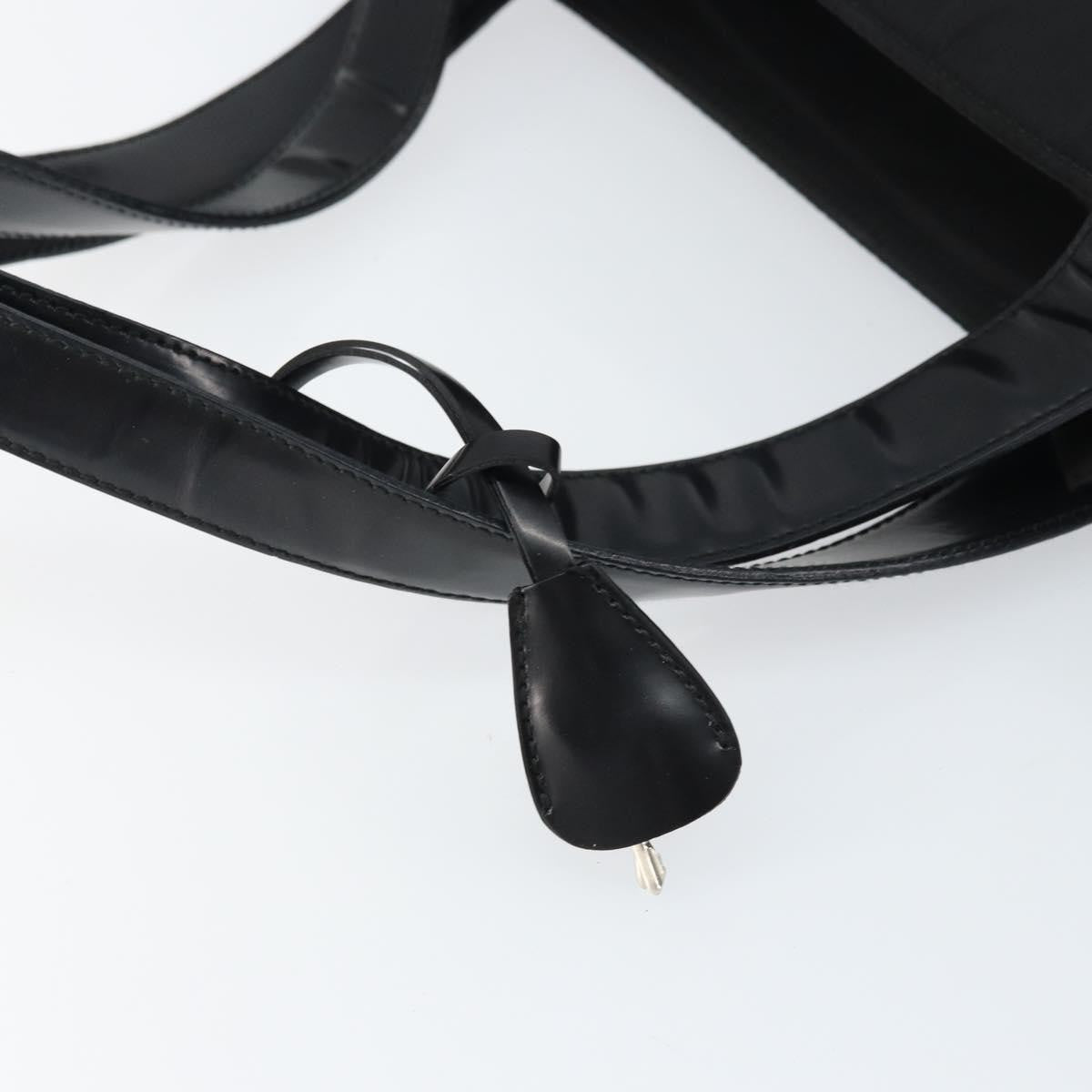 Prada Vintage Tote Nylon, BLACK, NYLON, Tote bag