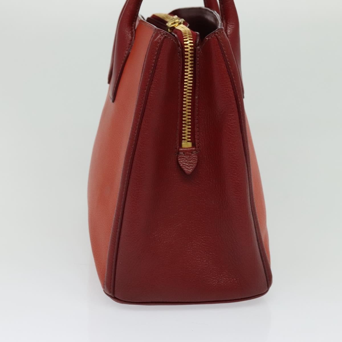 Miu Miu Zip Tote Leather, RED, LEATHER, Tote bag