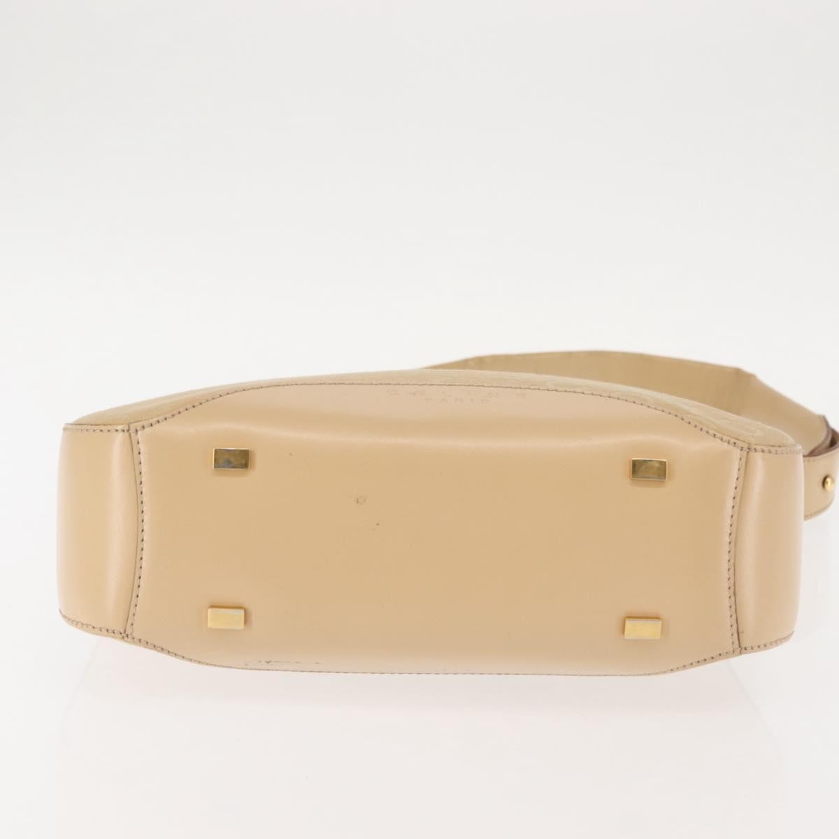 Celine Macadam Shoulder Bag Canvas, BEIGE, CANVAS, Shoulder bag