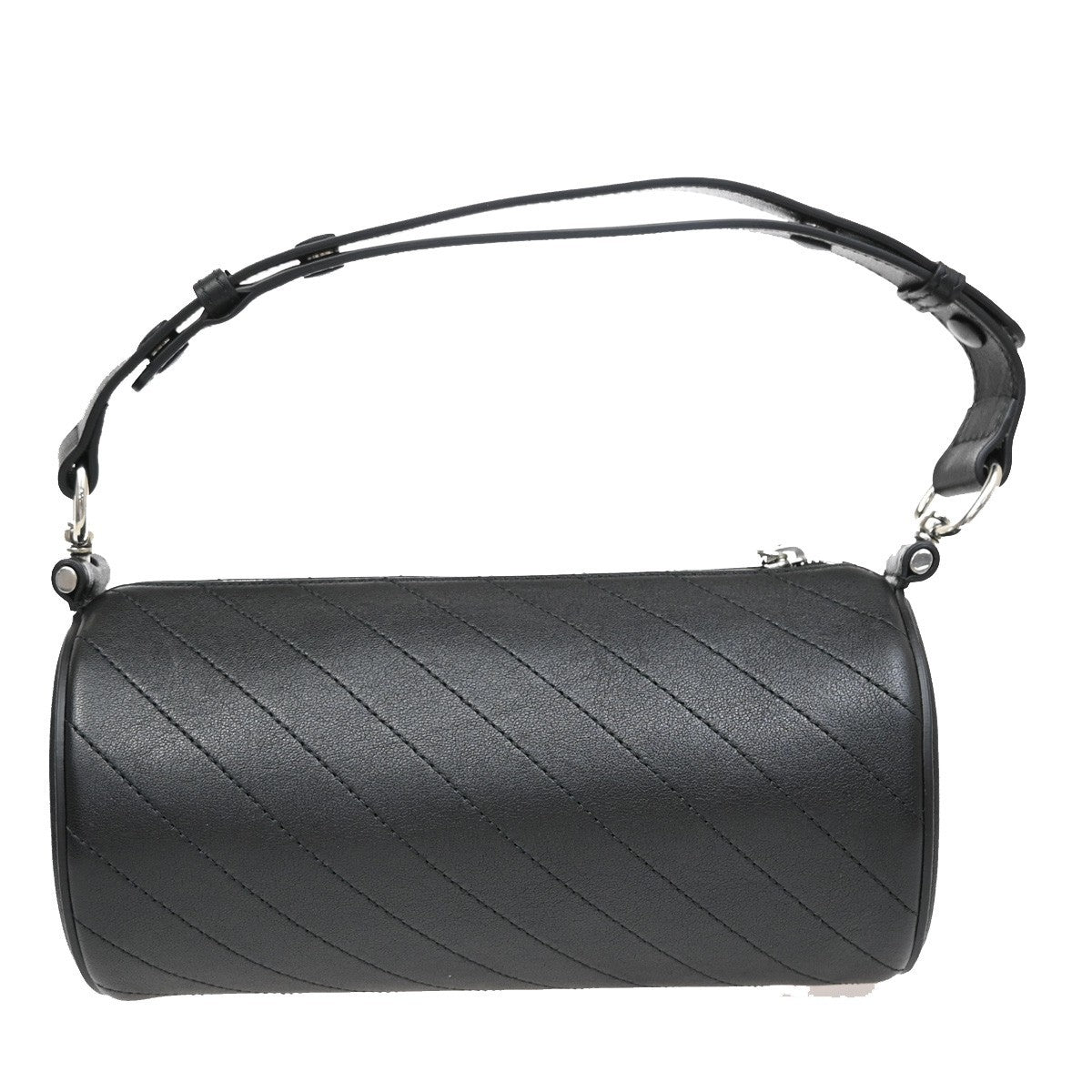 Gucci Blondie Interlocking GG Shoulder Bag Leather, BLACK, LEATHER, Shoulder bag