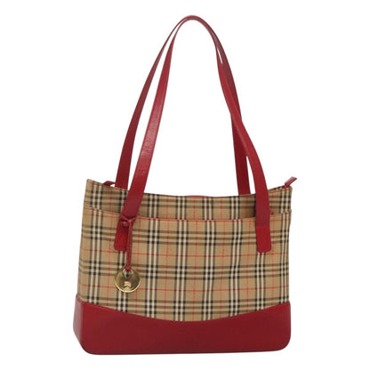 Burberry Nova Check Tote canvas check pattern, BEIGE, CANVAS, Tote bag
